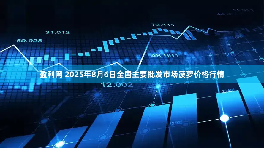盈利网 2025年8月6日全国主要批发市场菠萝价格行情