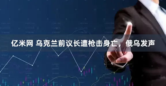 亿米网 乌克兰前议长遭枪击身亡，俄乌发声